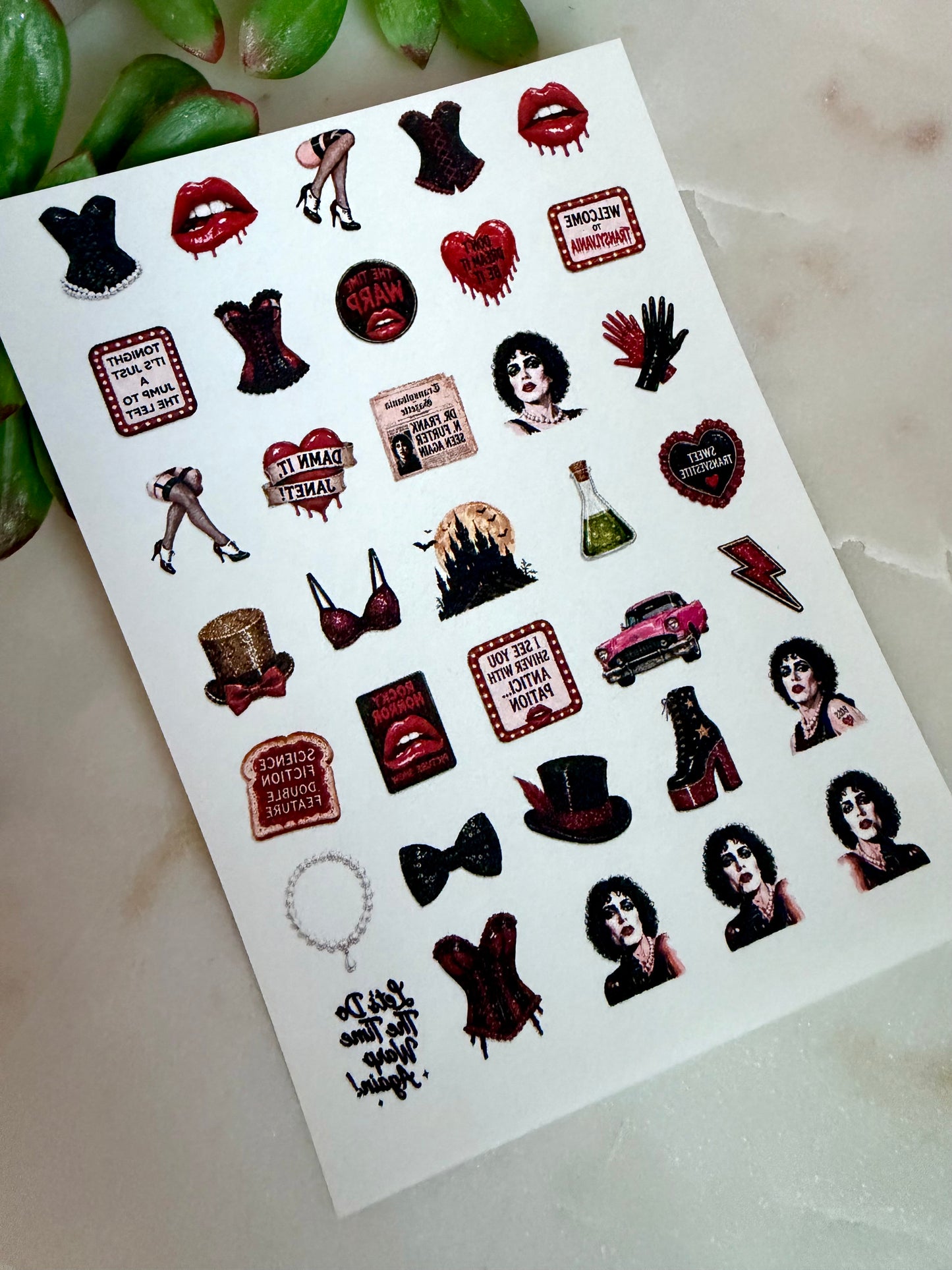 Rocky Horror Charm Transfer