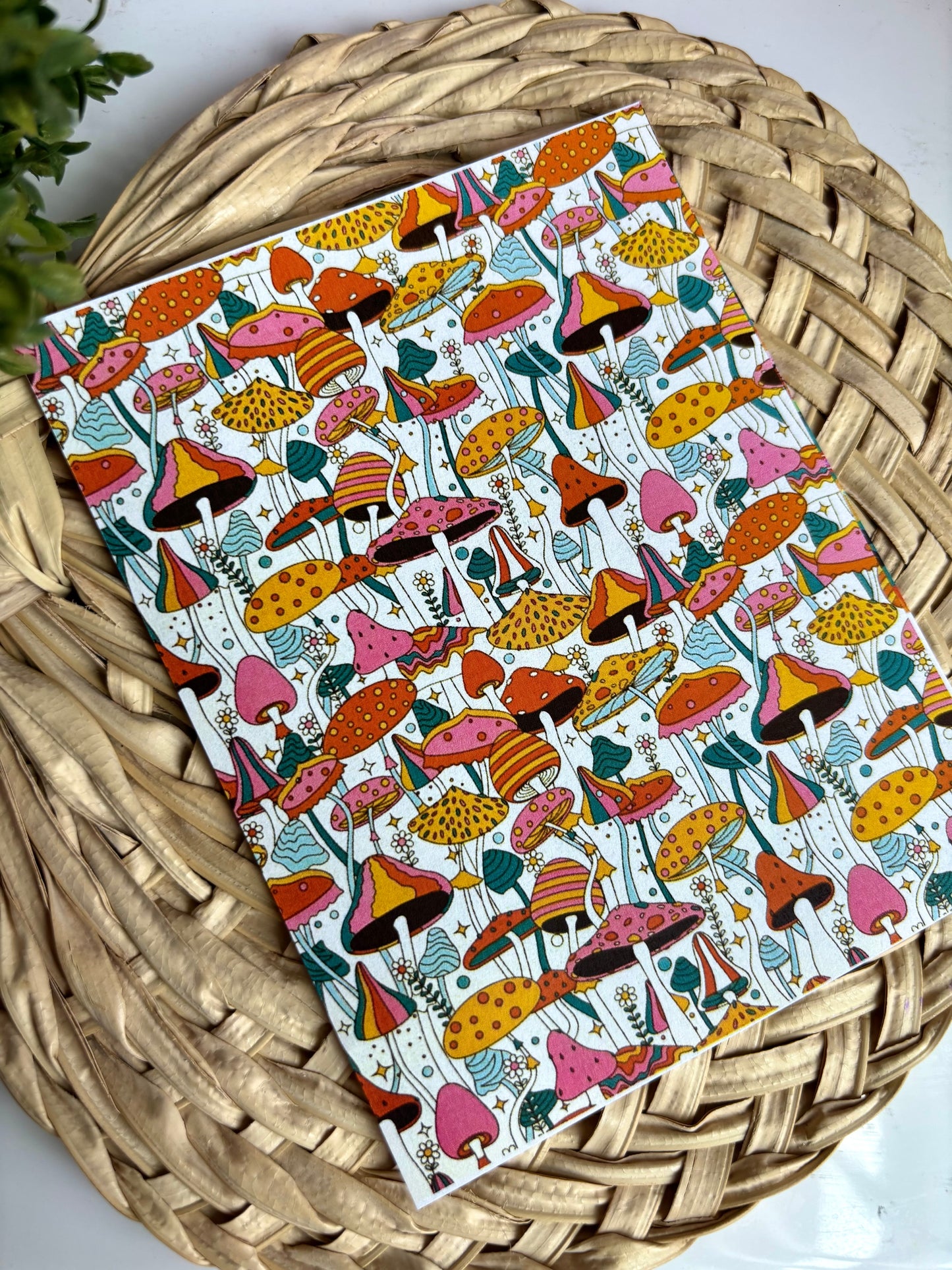 Psychedelic Mushrooms Transfer Paper
