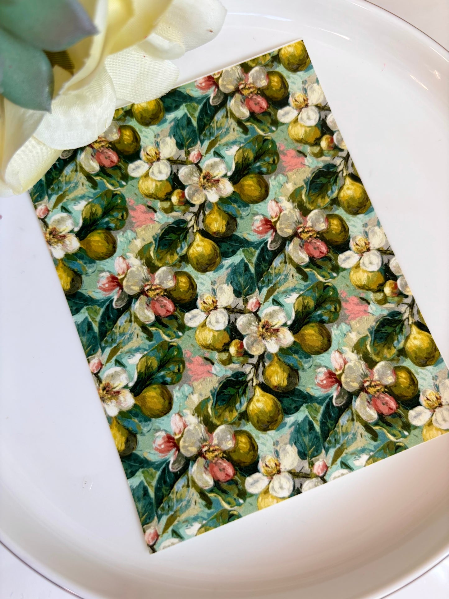 Pear Blossom Transfer Paper