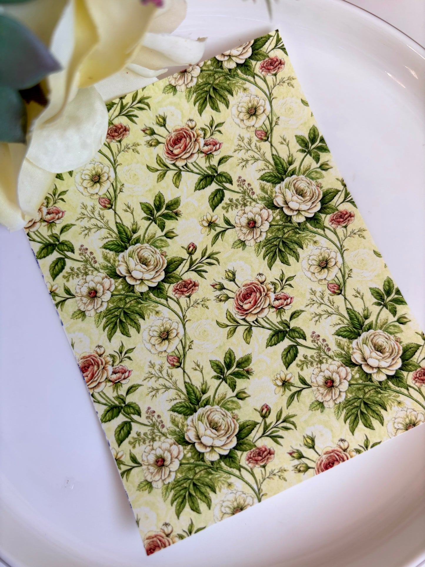 Floral Greenery Transfer Paper