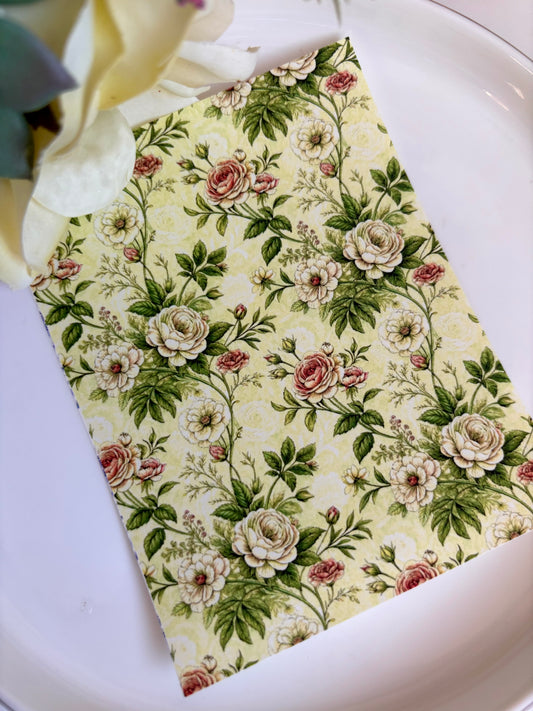 Floral Greenery Transfer Paper