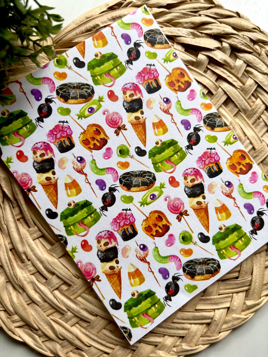 Scary Sweets Transfer Paper