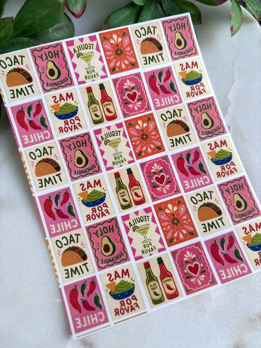 Taco Tile Transfer Paper