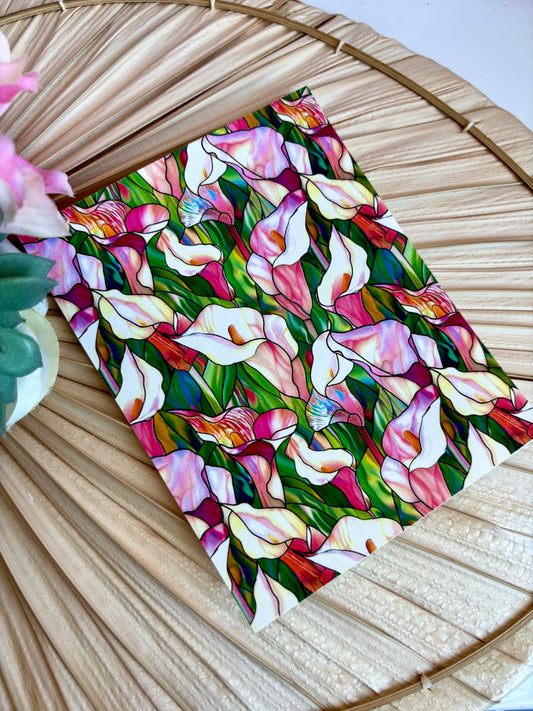 Cala Lily Green SG Transfer Paper