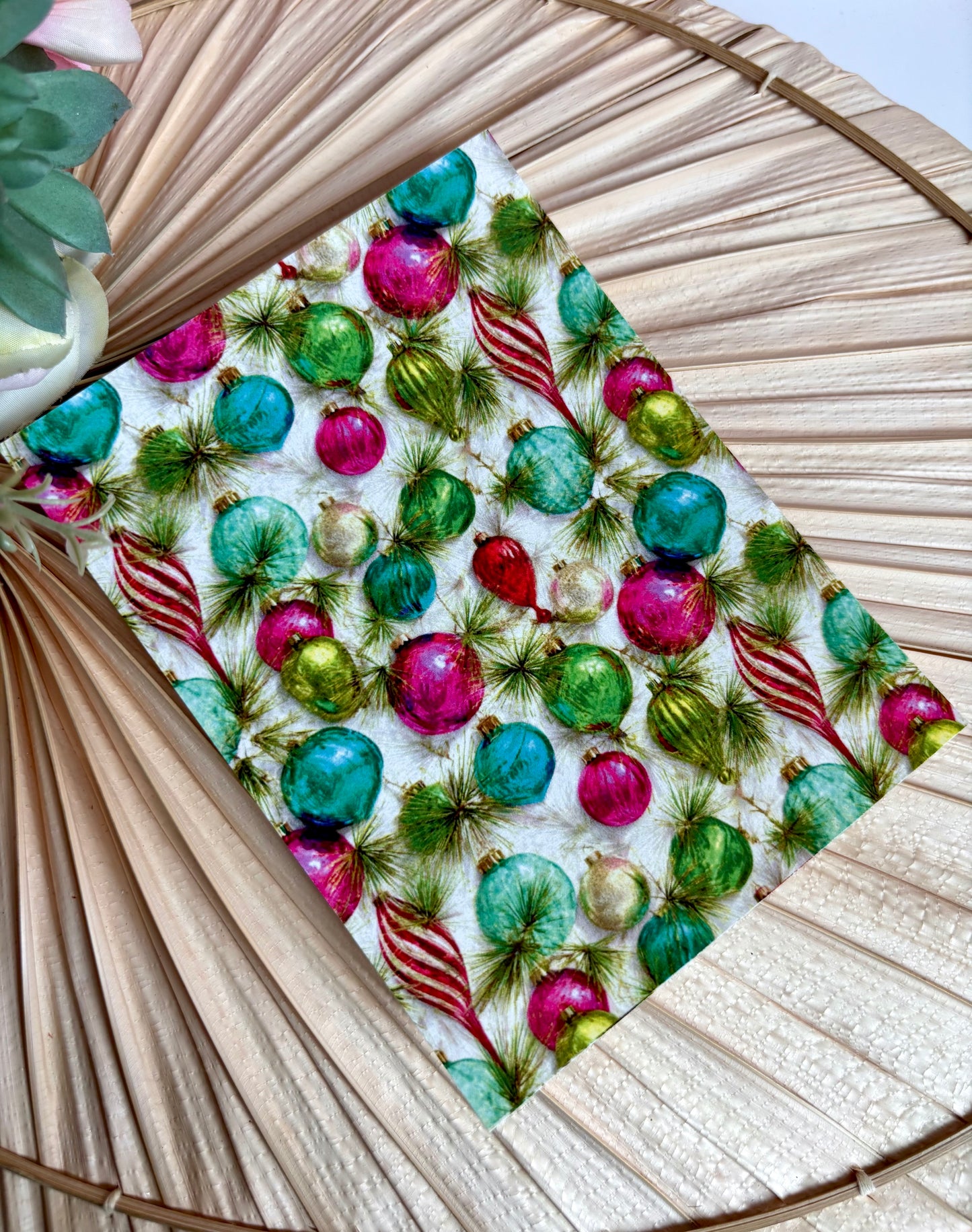 Glass Ornaments 2 Transfer Paper