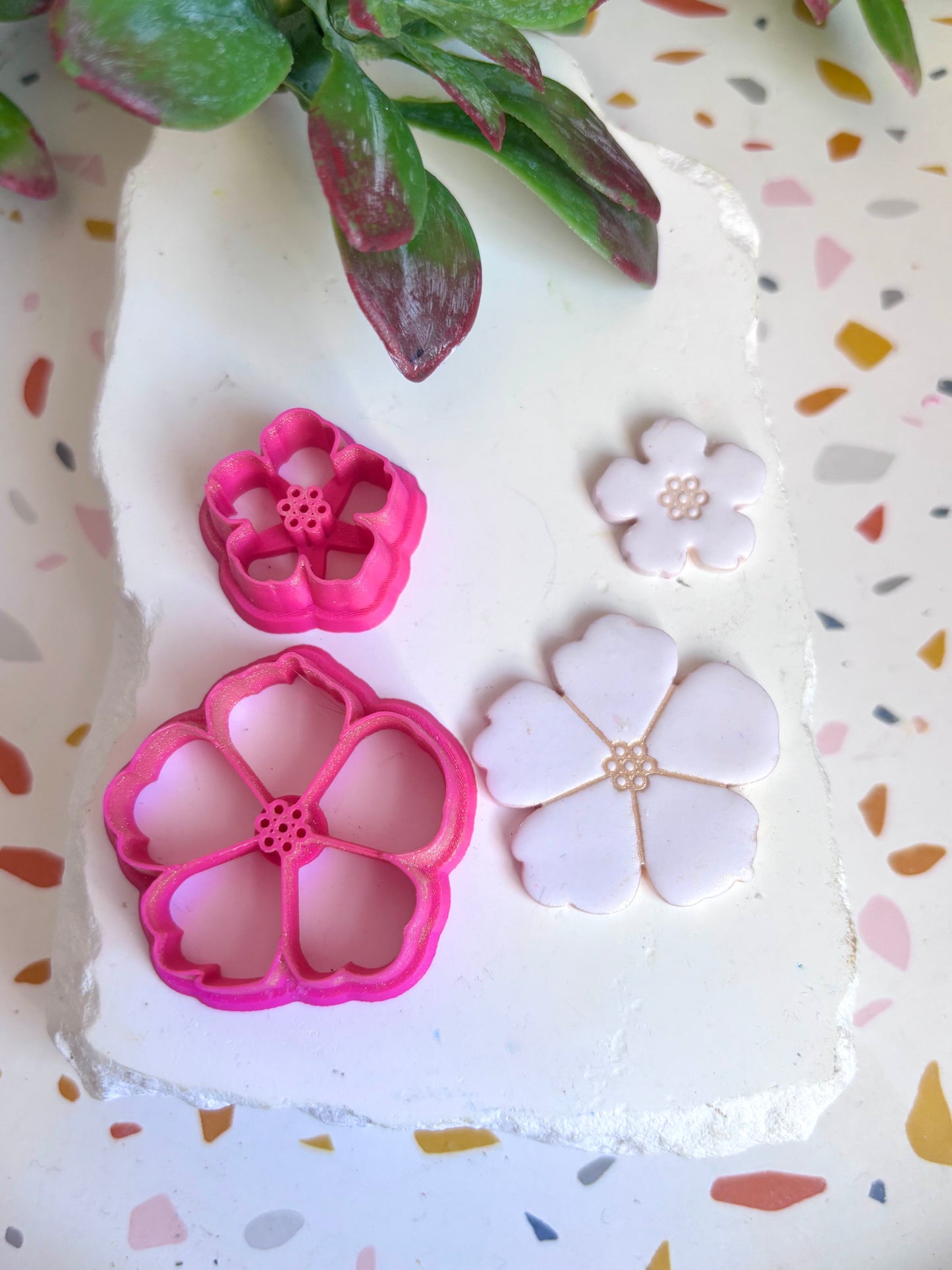 Five Petal Flower Cutter Set