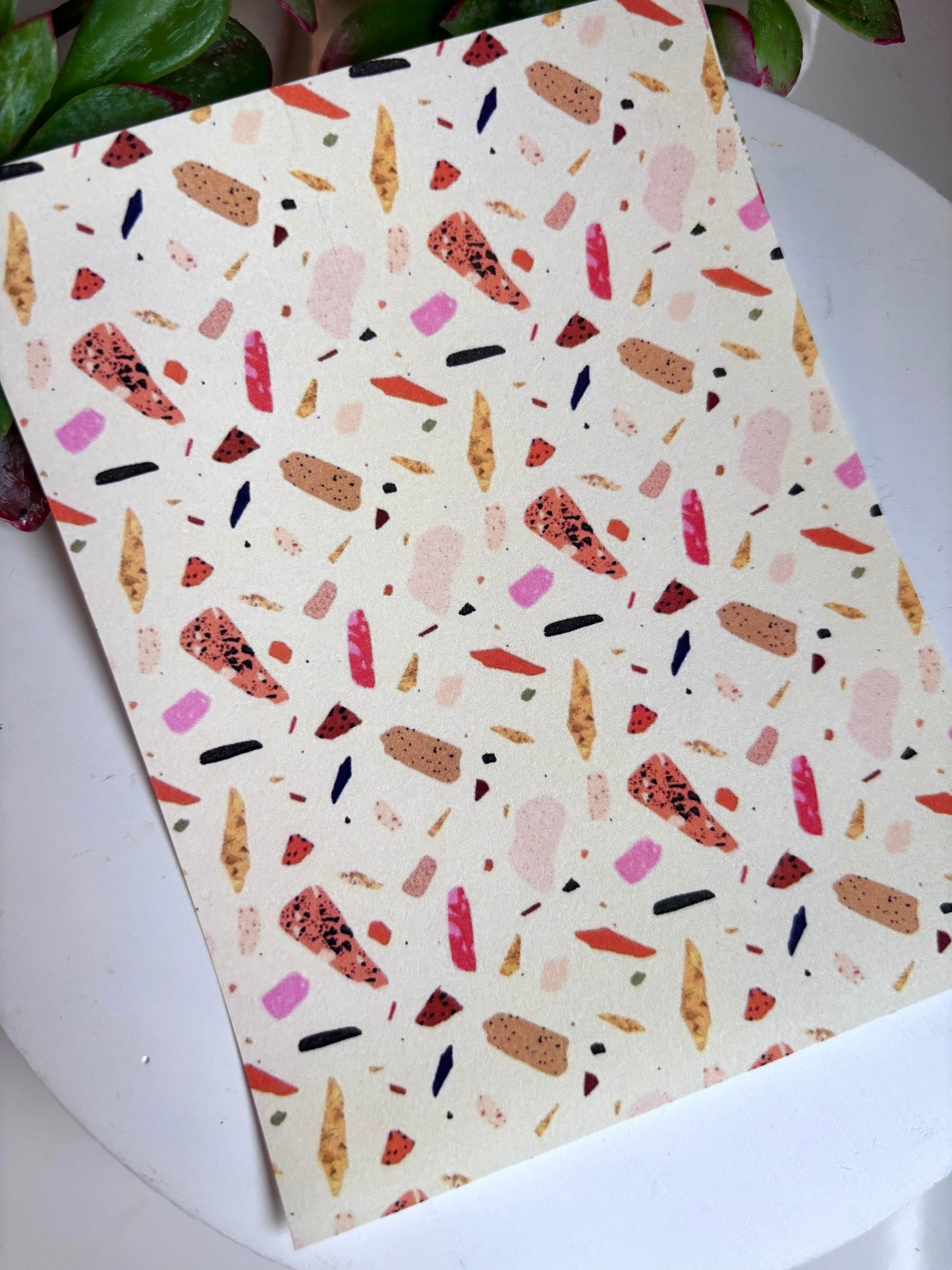 Trendy Terrazzo Transfer Paper