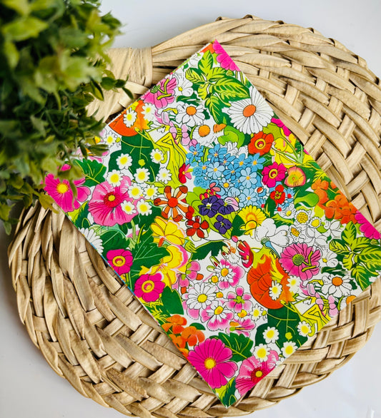 Retro Floral E Transfer Paper