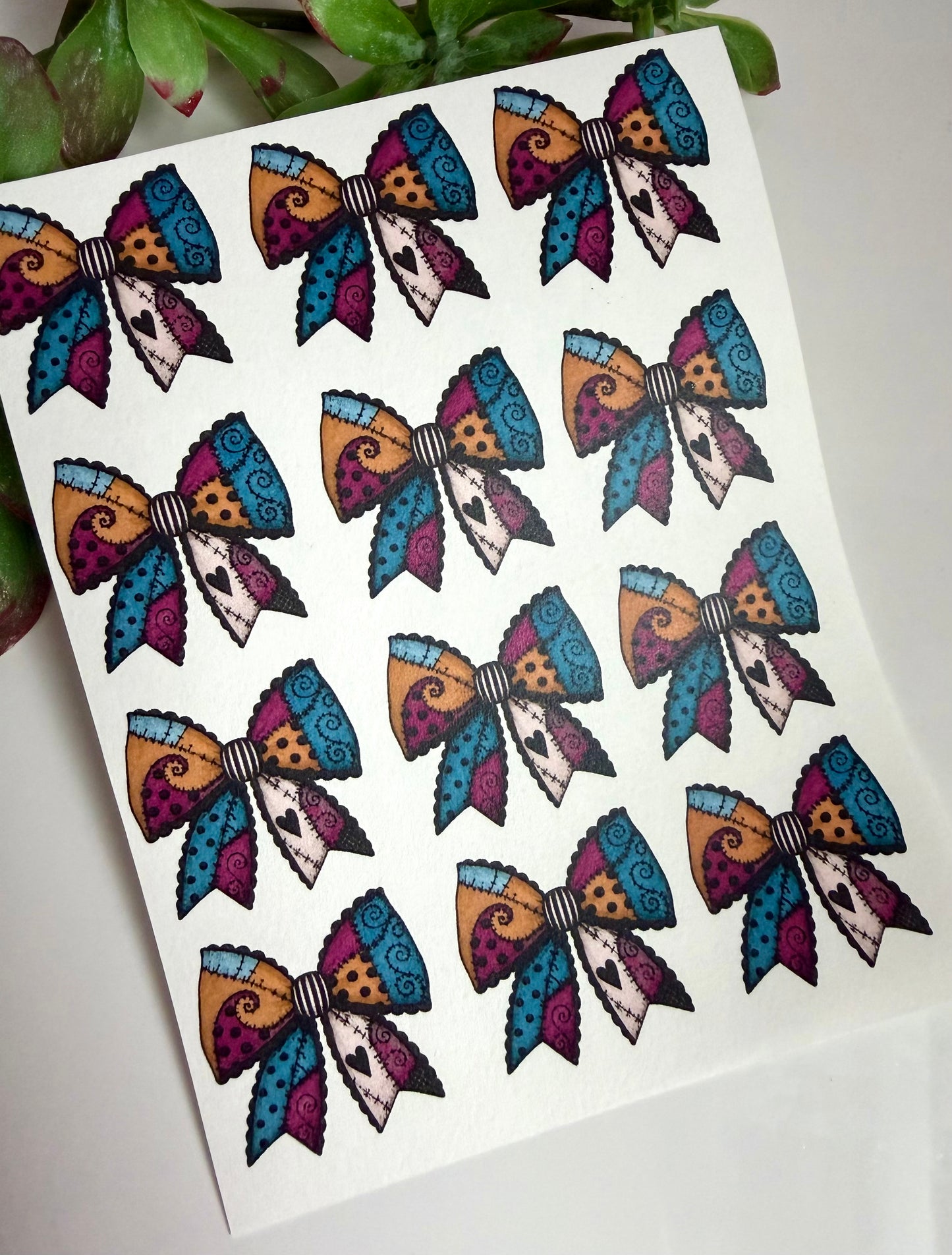 Nightmare Bow Transfer Papers