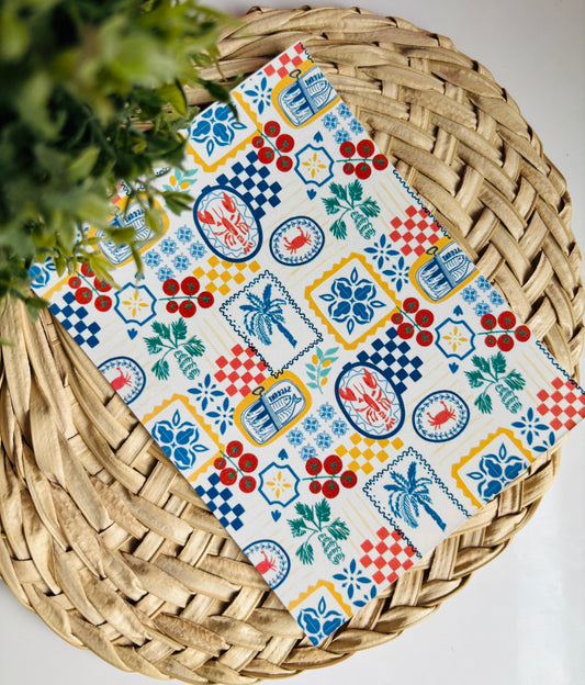 Lobster Picnic Transfer Paper