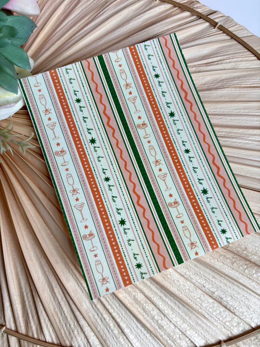 Cocktail Stripe Transfer Paper