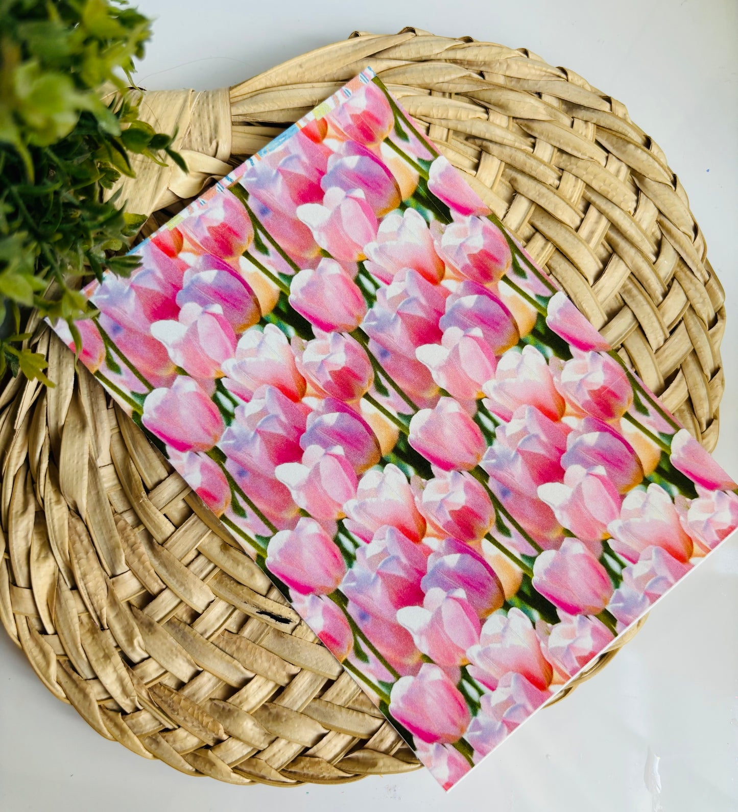 Pastel Tulips Transfer Paper