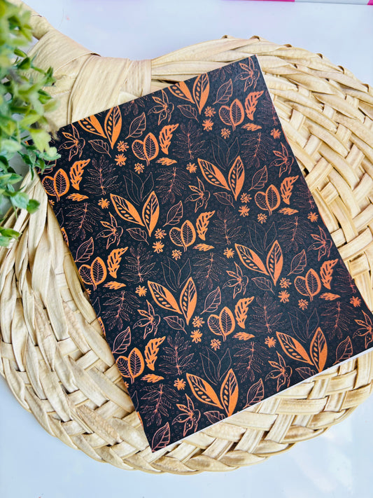 Dark Botanical Transfer Paper