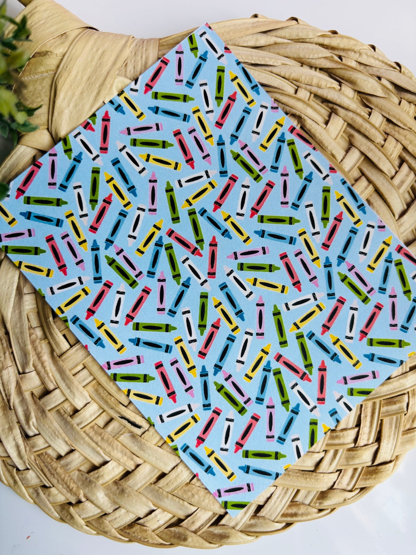 Crayon Transfer Paper