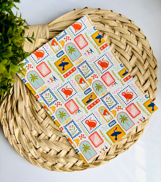 Tropical Motif Transfer Paper