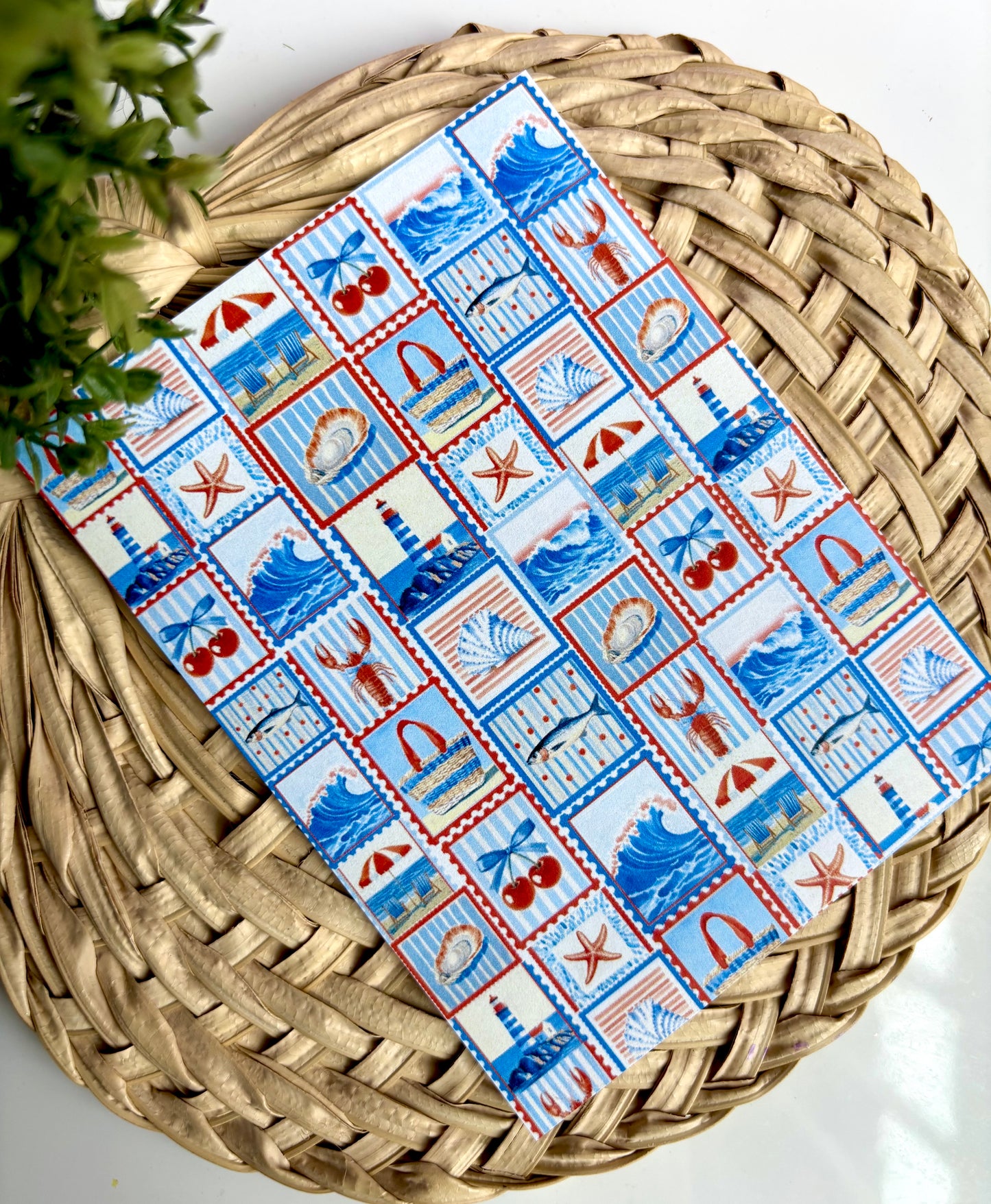 Seaside Stamps Transfer Paper
