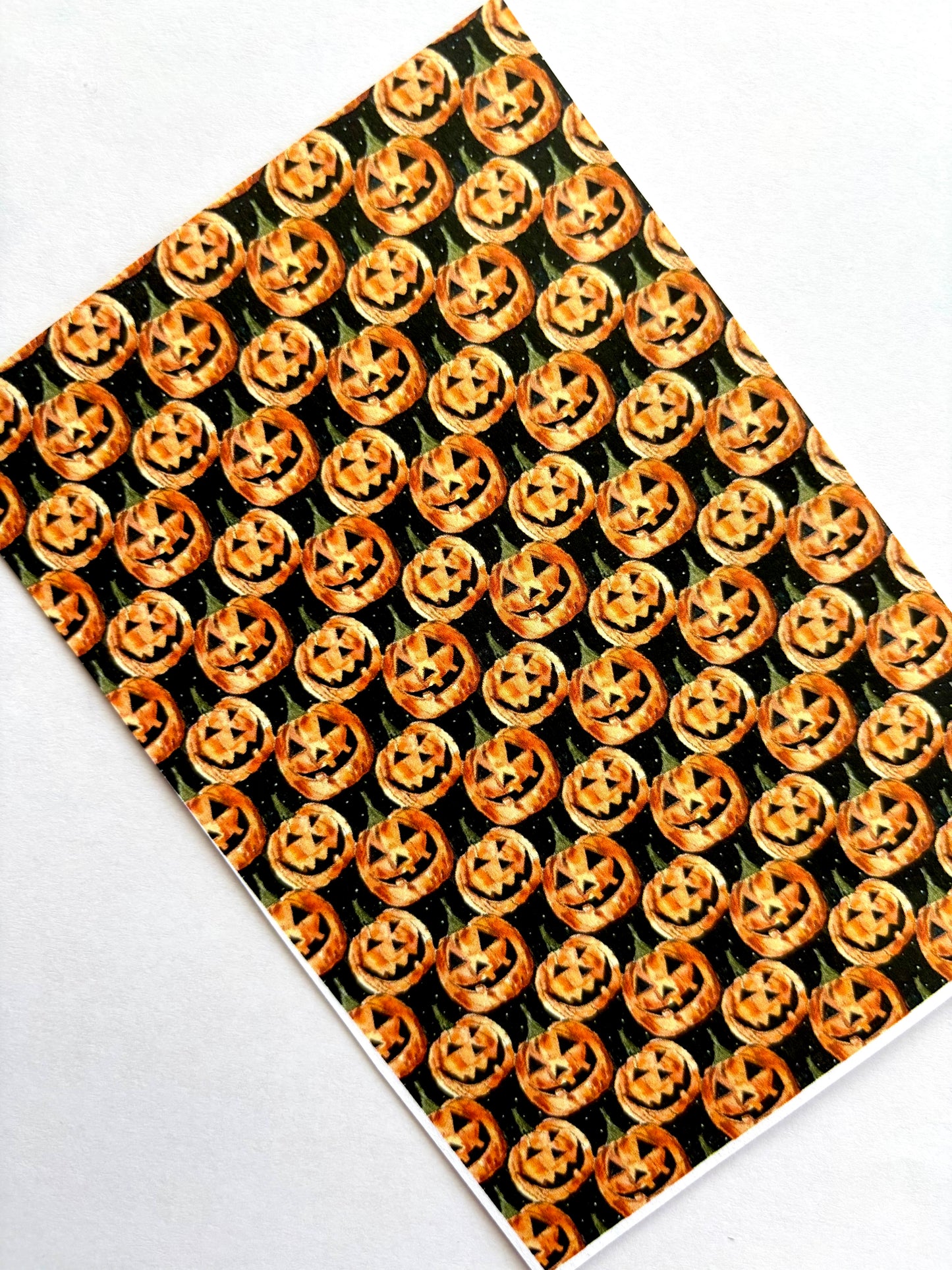 Orange Pumpkins Transfer Paper