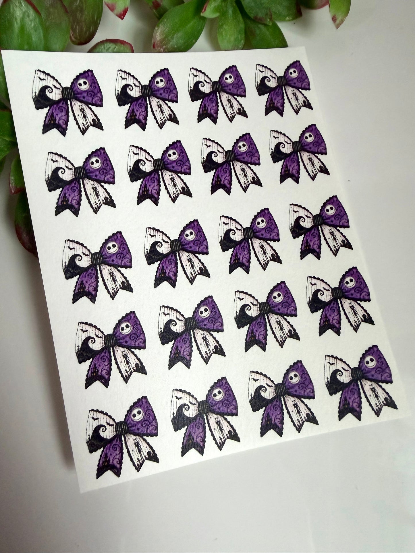 Nightmare Bow Transfer Papers