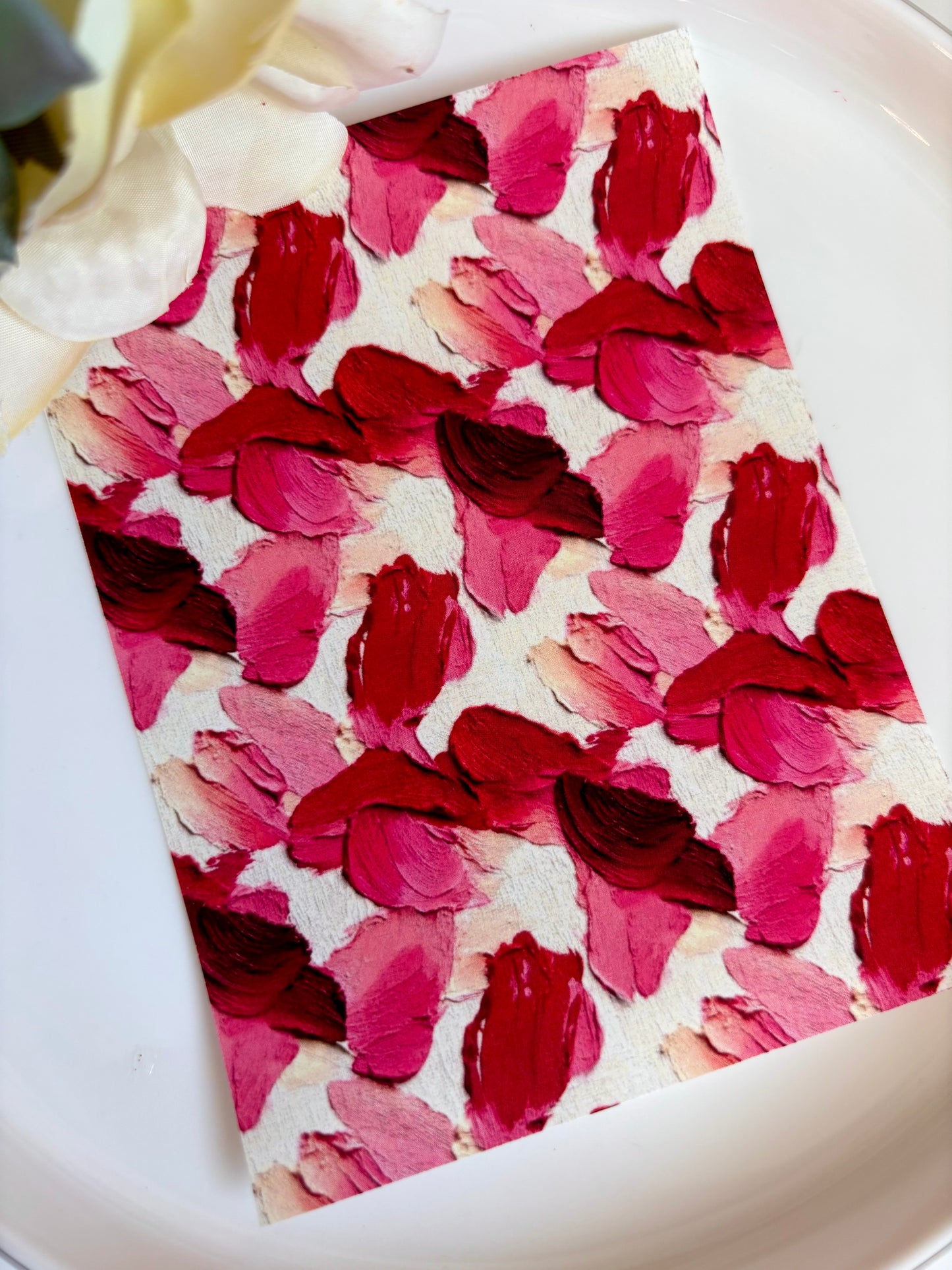 Pinky Impasto Transfer Paper