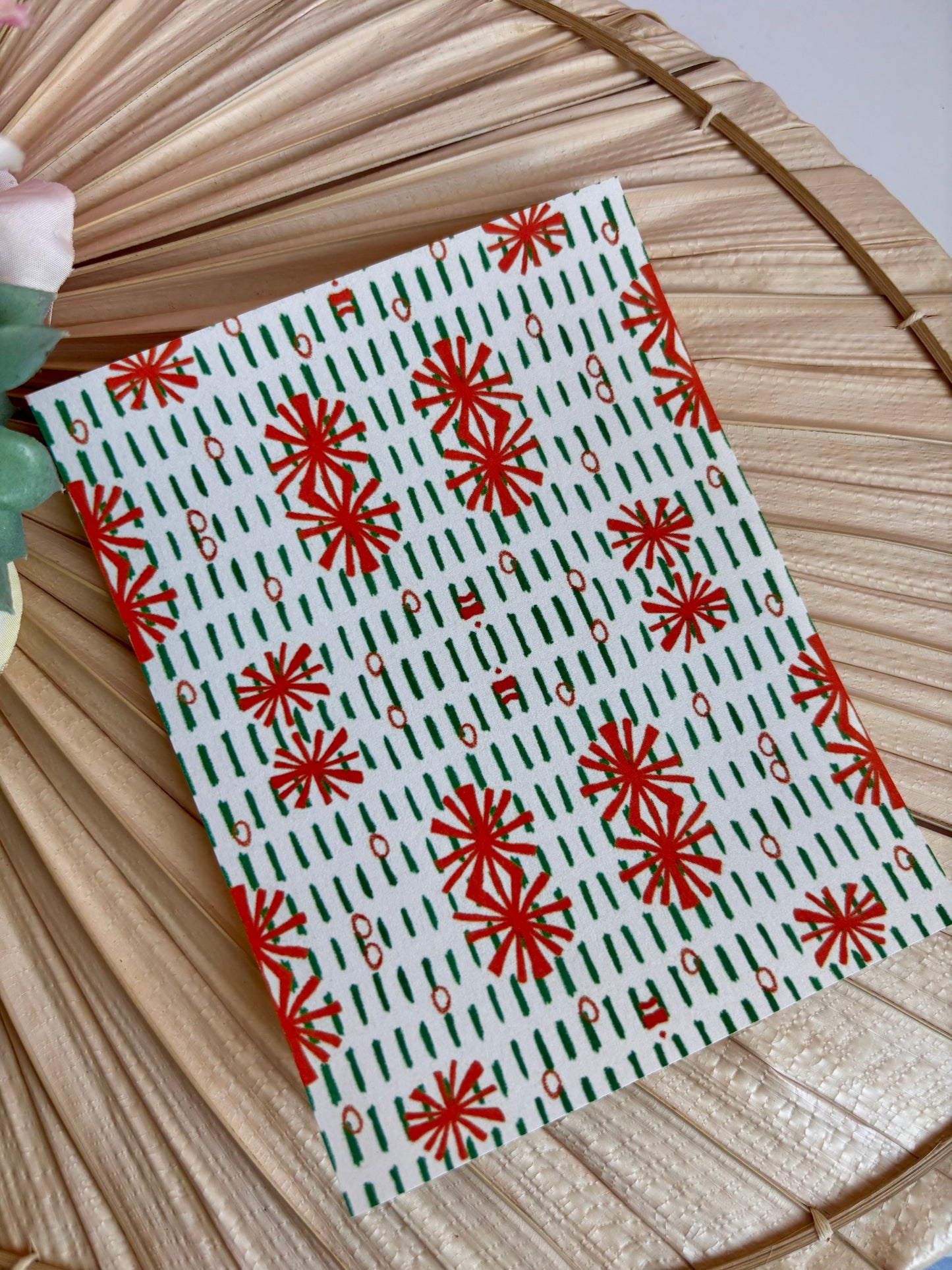 MCM Xmas Dash Transfer Paper