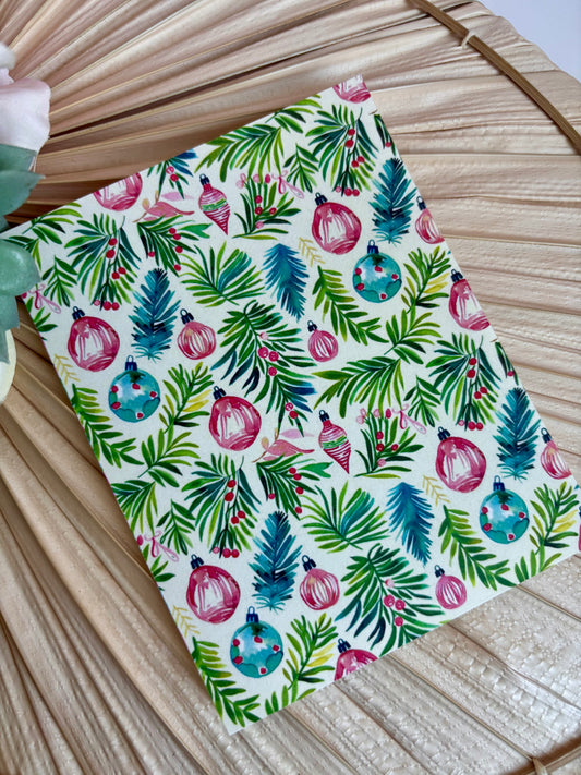 Blue Pine Ornament Transfer Paper