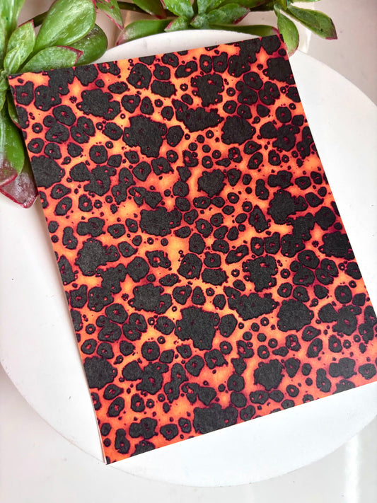 Amber Burst Glaze Transfer Paper