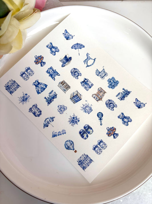 Toile Baby Charm Paper