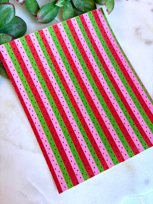 Watermelon Stripe Transfer Paper