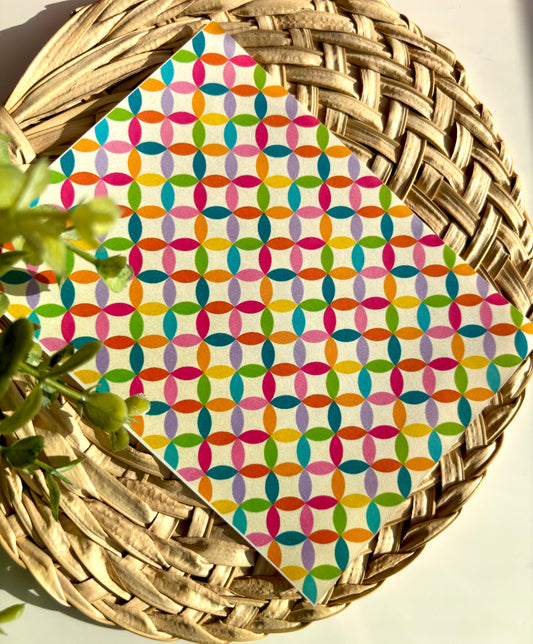 Geometric G Transfer Paper