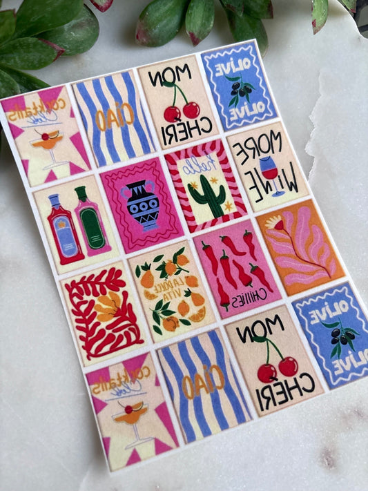 Mon Cheri Tile Transfer Paper
