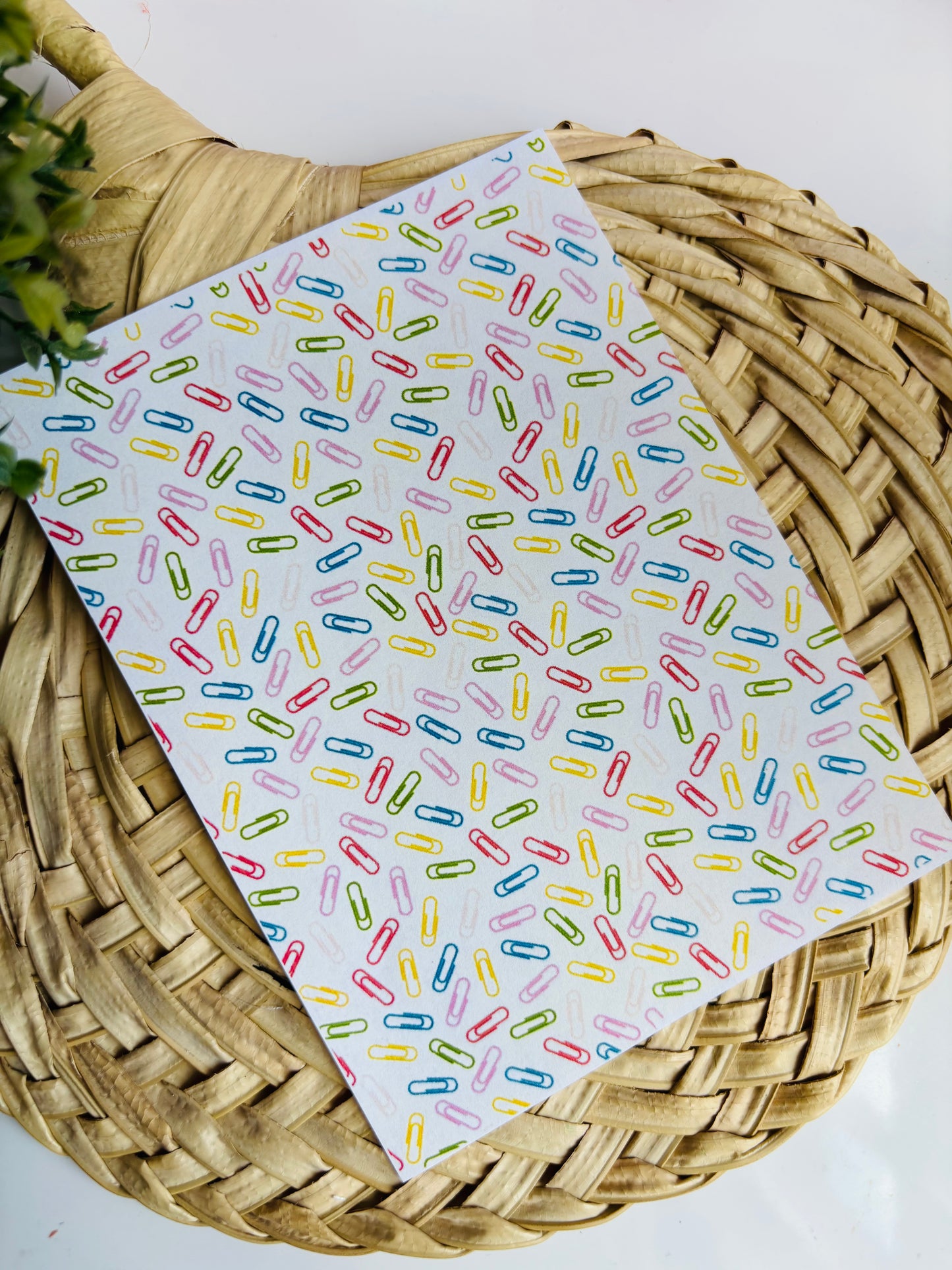 Paperclip Transfer Paper