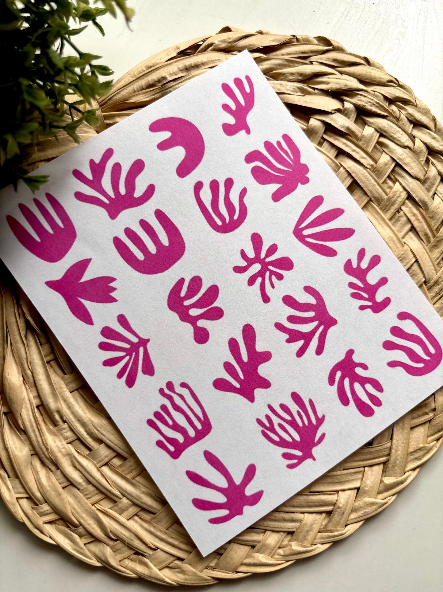 Large Matisse Shapes-Various Colors