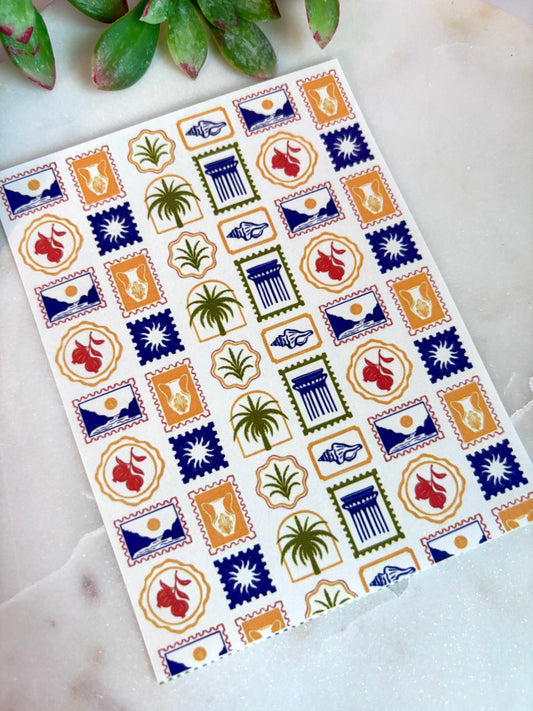 Palm Stamp Transfer Paper