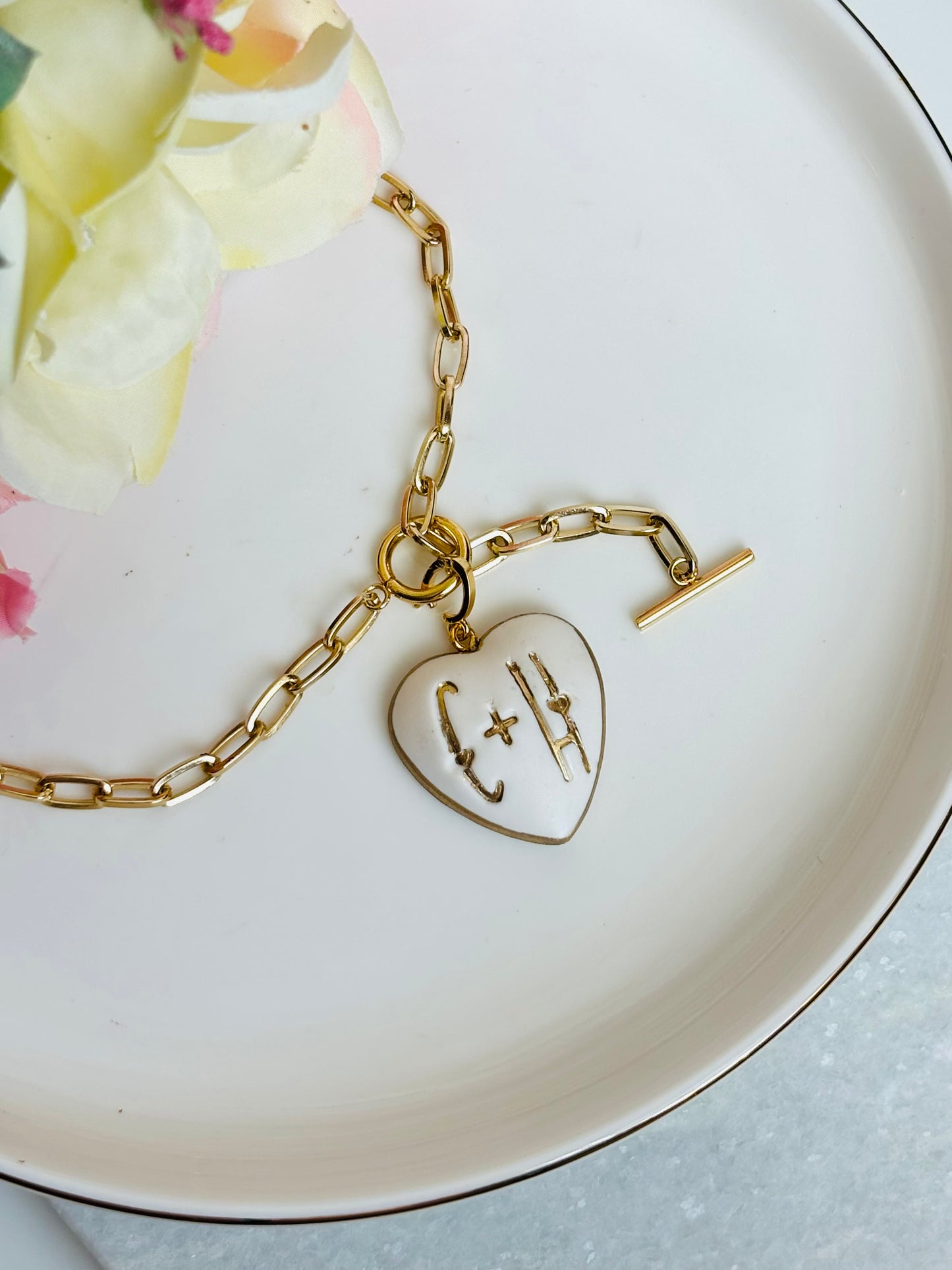 Love Letters Initial Stamps Set