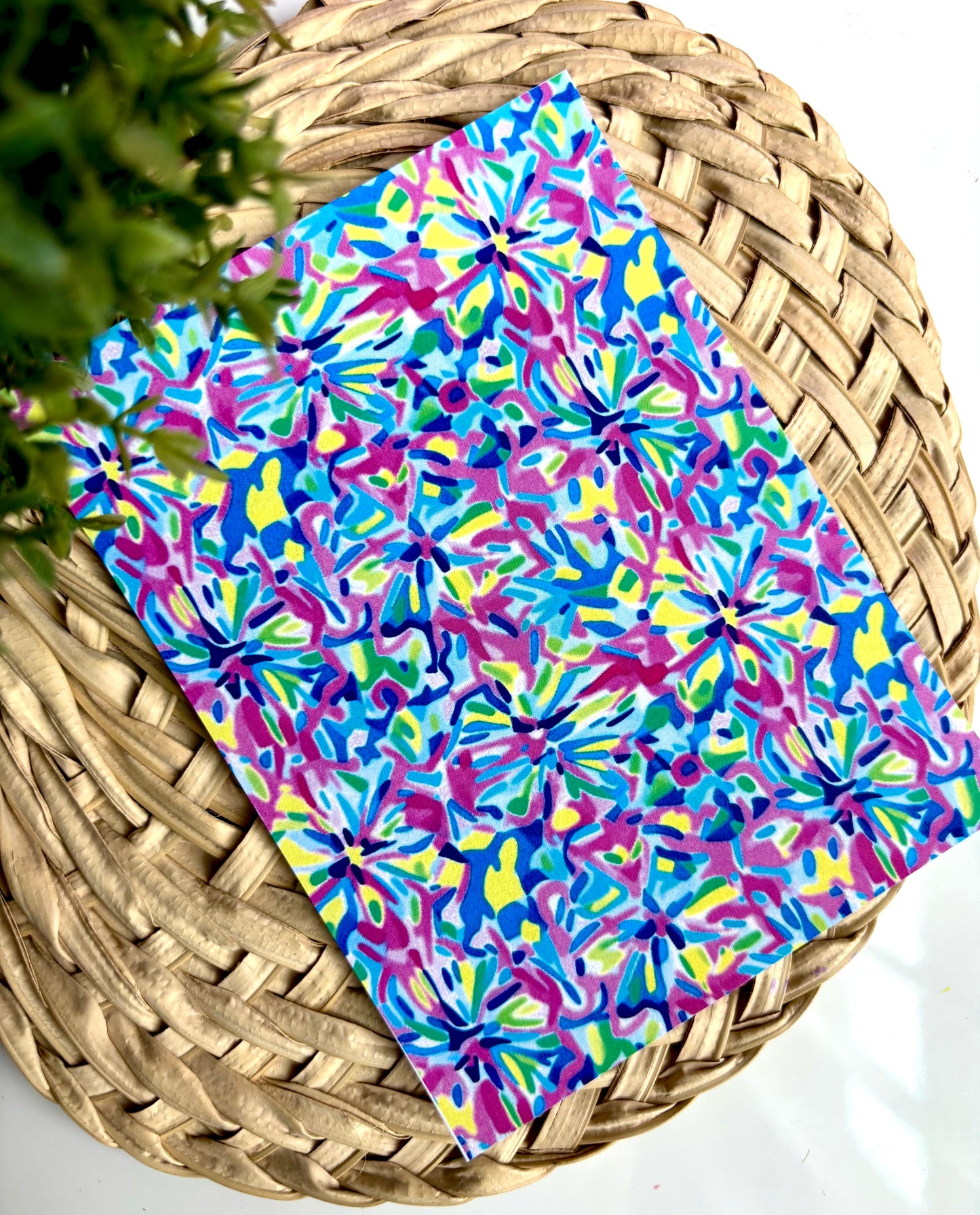 Tropical Kaleidoscope Transfer Paper