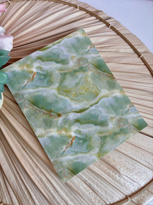 Green Onyx Transfer Paper