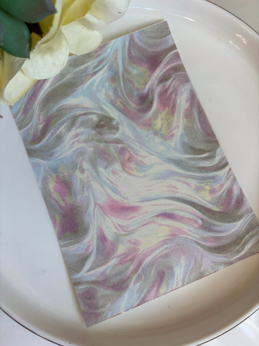White Silk Opal Transfer Paper