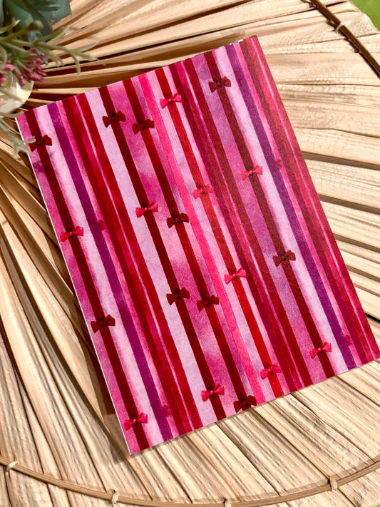 Pink Ribbons Transfer Paper