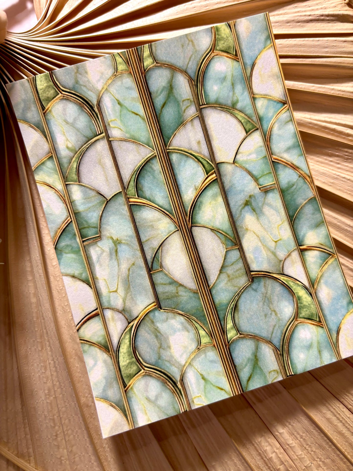 Mint Marble SG Transfer Paper