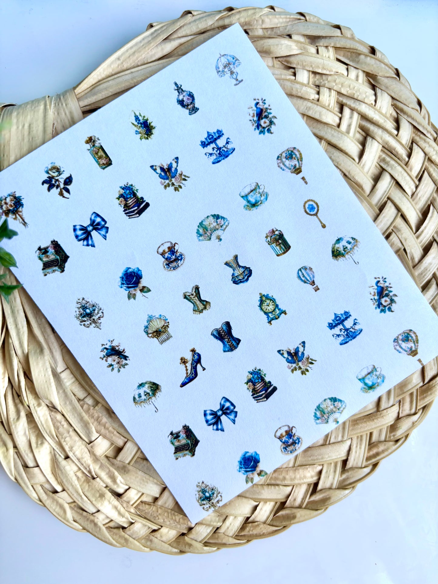 French Baroque Charm Transfer Paper