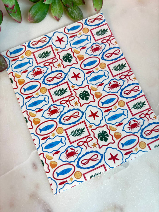 Fish Frame Transfer Paper