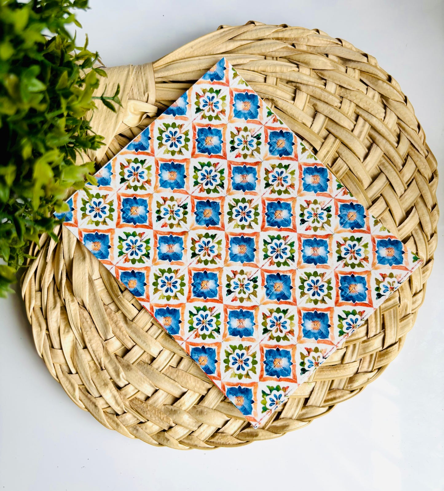 Grecian Tile D Transfer Paper