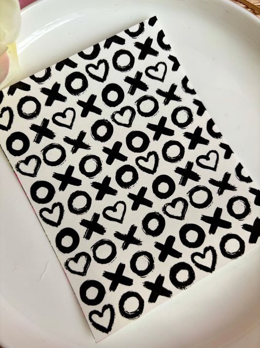 XO B&W Transfer Paper