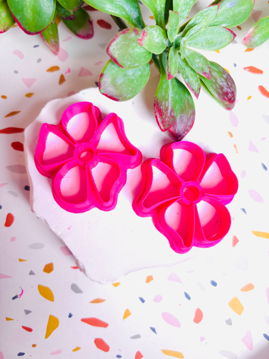 Organic Funky Flower Mirror Cutters