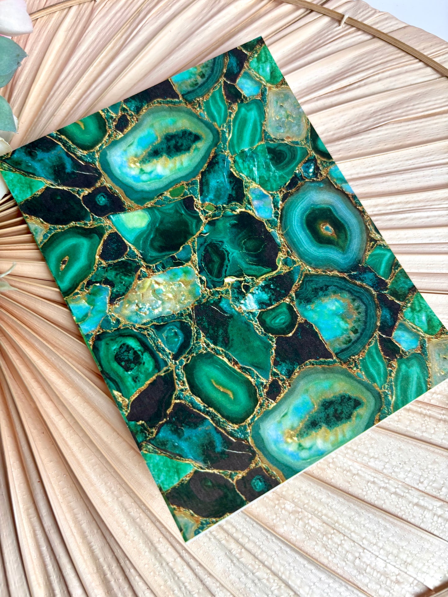 Emerald Agate Transfer Paper