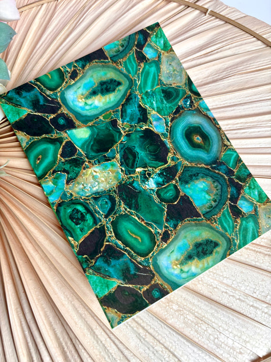 Emerald Agate Transfer Paper
