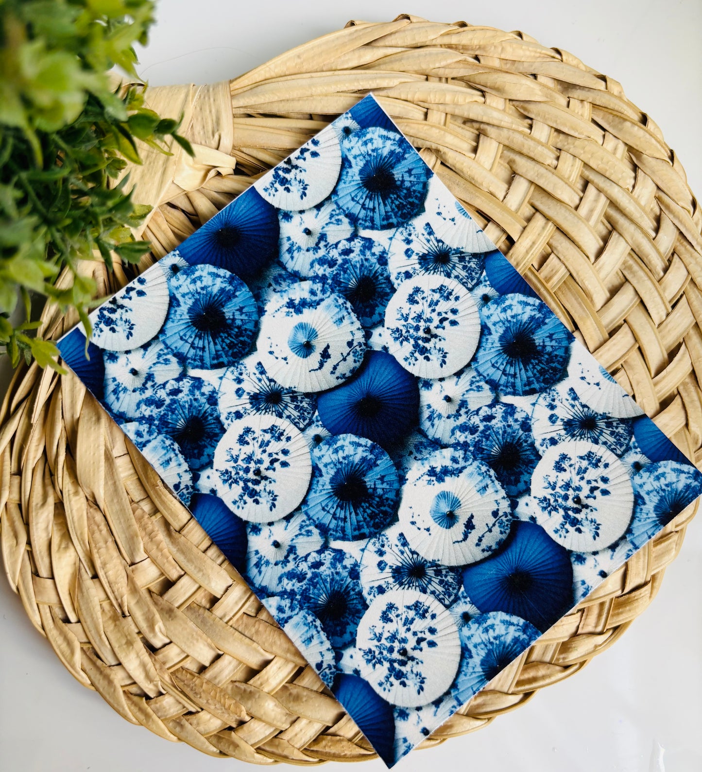 Chinoiserie Parasol B Transfer Paper