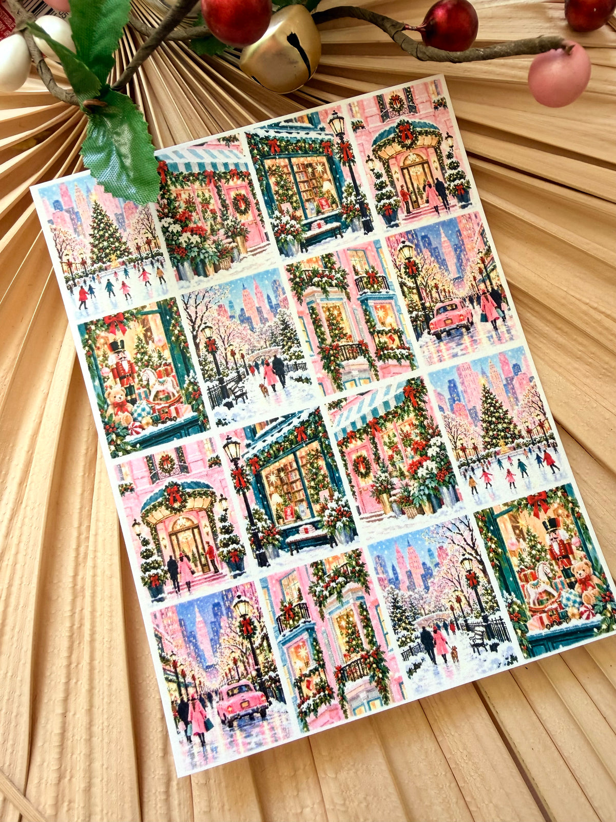 City Shops Tile Transfer Paper