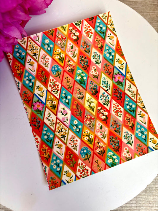 Floral Diamond Transfer Paper