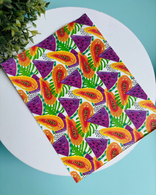 Papaya Melon Transfer Paper